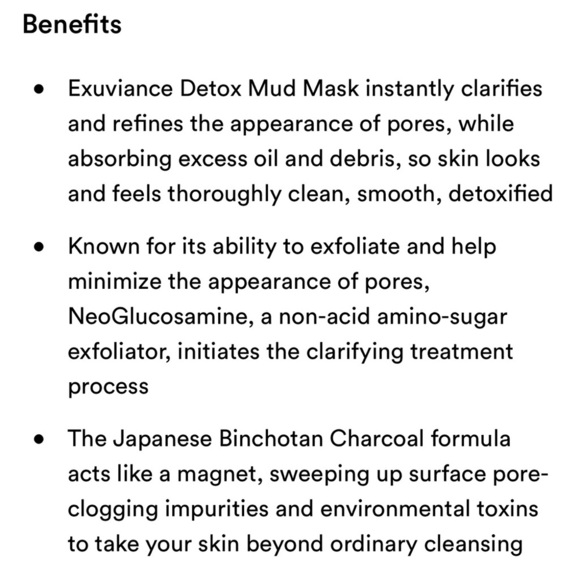 $9❤️‍🔥 ONLY 1! Exuviance Detox Mud Clarifying Mask 2PK 🪞 NEW - Picture 5 of 7